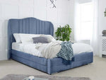 Load image into Gallery viewer, Luxury Designer Bed – Stylish Upholstered Frame for Modern Bedrooms - BedsnBoards