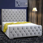 Load image into Gallery viewer, Isabella Beautiful Dotted Bed Only Furniture