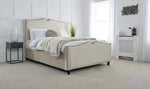 Load image into Gallery viewer, Knox Velvet-Finish Bed Frame - BedsnBoards