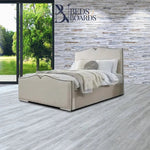 Load image into Gallery viewer, Knox Velvet-Finish Bed Frame Only Furniture