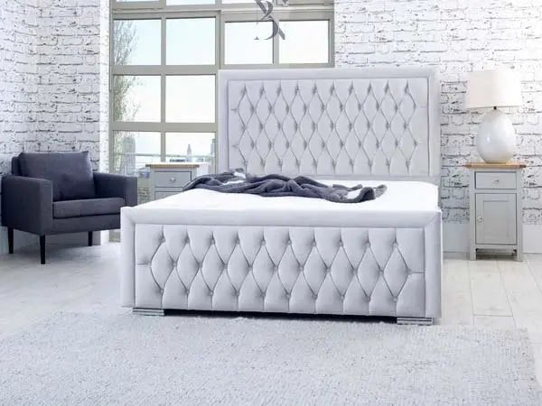 Princess Bumper border Bed - BedsnBoards