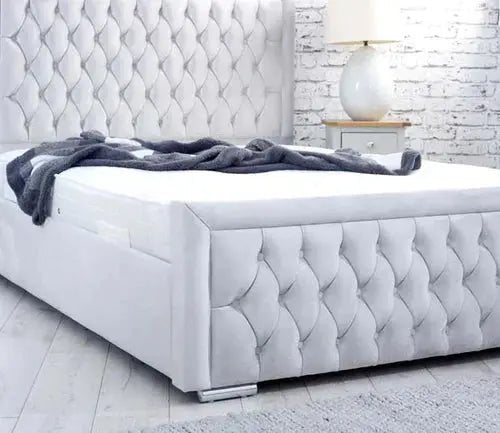 Princess Bumper border Bed - BedsnBoards