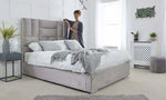 Load image into Gallery viewer, Seoul Stylish Thick Padded Bed Frame - BedsnBoards