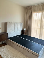 Load image into Gallery viewer, Apollo Panel Ottoman Divan Bed - BedsnBoards
