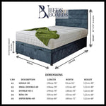 Load image into Gallery viewer, Aliza Ottoman Divan Bed BedsnBoards
