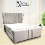 Load image into Gallery viewer, Athens Winged Back Curved Coventry Bed Only Furniture
