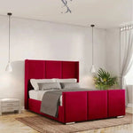 Load image into Gallery viewer, Elegant Bremen Upholstered Bed - BedsnBoards

