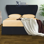 Load image into Gallery viewer, Butterfly Wingback Curved Luxury Bed BedsnBoards

