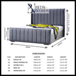 Load image into Gallery viewer, California Stylish Luxury Bed Only Furniture
