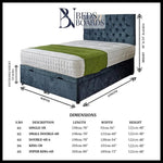 Load image into Gallery viewer, Chesterfield Ottoman Divan Bed BedsnBoards
