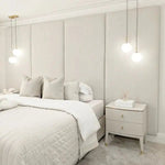 Load image into Gallery viewer, Cloud Boucle Headboard Panel - Double Width Upholstered 90cm Wall Mount - BedsnBoards
