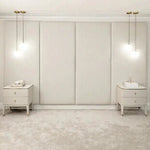 Load image into Gallery viewer, Cloud Boucle Headboard Panel - Double Width Upholstered 90cm Wall Mount - BedsnBoards
