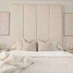 Load image into Gallery viewer, Cloud Boucle Individual Upholstered Headboard Wall Panel - 45cm - BedsnBoards
