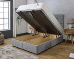 Load image into Gallery viewer, Cube Ottoman Divan Bed - BedsnBoards
