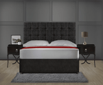 Load image into Gallery viewer, Cube Ottoman Divan Bed - BedsnBoards
