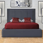 Load image into Gallery viewer, Dolphin Luxury Plain Border Panel Liner Bed BedsnBoards
