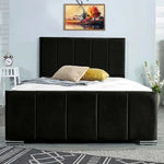 Load image into Gallery viewer, Dublin Upholstered Bed - BedsnBoards
