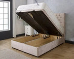 Load image into Gallery viewer, Emily Wing Ottoman Divan Bed - BedsnBoards
