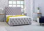 Load image into Gallery viewer, 2025 Florida Luxury Bed – Tufted Frame with Optional Storage - BedsnBoards
