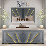 Load image into Gallery viewer, 2025 Sunrise Luxury Bed – Radiant Panel Design - BedsnBoards

