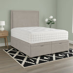Load image into Gallery viewer, Hannah Bumper Ottoman Divan Bed - BedsnBoards
