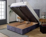 Load image into Gallery viewer, Jasmine Ottoman Thick Padded Divan Bed - BedsnBoards
