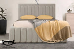 Load image into Gallery viewer, Luxury Stewart Deluxe Upholstered Bed - BedsnBoards
