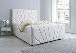 Load image into Gallery viewer, Majestic Sunrise Upholstered  Bed - BedsnBoards

