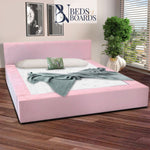 Load image into Gallery viewer, 2025 Teddy Boucle Luxury Bed – Modern Edge Design - BedsnBoards
