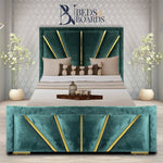 Load image into Gallery viewer, 2025 Sunrise Luxury Bed – Radiant Panel Design - BedsnBoards

