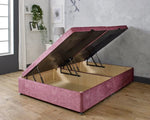 Load image into Gallery viewer, Luxury Ottoman Bed Base – Plush Velvet Upholstery &amp; Hidden Storage - BedsnBoards
