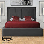 Load image into Gallery viewer, Dolphin Luxury Plain Border Panel Liner Bed - BedsnBoards
