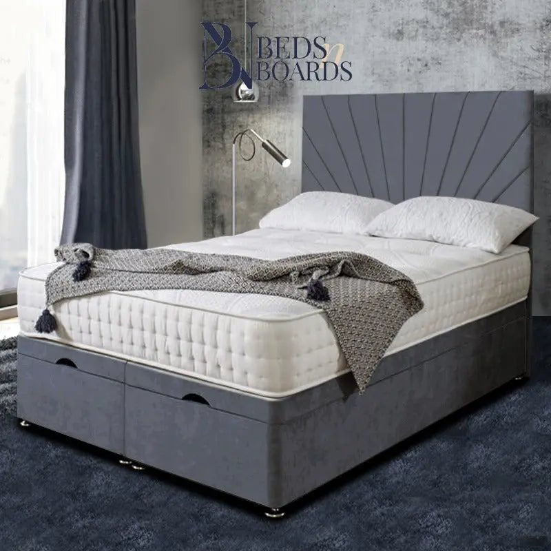 Rising Sunrise Ottoman Divan Bed BedsnBoards