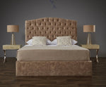 Load image into Gallery viewer, Roma Dotted Buttons Luxury Bed - BedsnBoards
