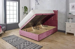 Load image into Gallery viewer, Rose Ottoman Divan Upholstered Thick Padded Bed - BedsnBoards
