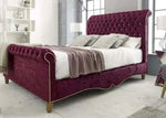 Load image into Gallery viewer, Traditional Chesterfield Sleigh 2023 - BedsnBoards
