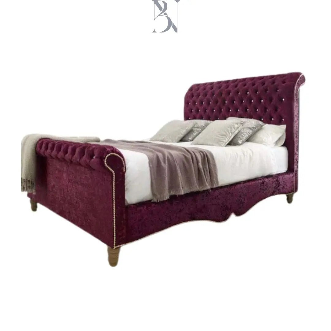 Traditional Chesterfield Sleigh 2023 - BedsnBoards