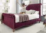 Load image into Gallery viewer, Traditional Chesterfield Sleigh 2023 - BedsnBoards
