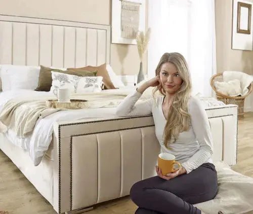Stylish Bumper Panelled Bed - BedsnBoards