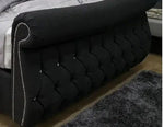 Load image into Gallery viewer, Swan Design Curved Bed - BedsnBoards
