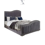 Load image into Gallery viewer, The Wavy Curved Panelled Bed - BedsnBoards
