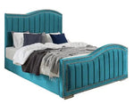 Load image into Gallery viewer, The Wavy Curved Panelled Bed - BedsnBoards
