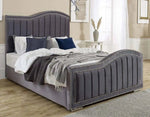 Load image into Gallery viewer, The Wavy Curved Panelled Bed - BedsnBoards
