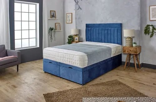 Vertigo Bumper Liner Ottoman Divan Bed - BedsnBoards