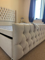 Load image into Gallery viewer, 2025 Wing Back Chesterfield Bed with Divan Ottoman Storage
