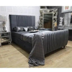 Load image into Gallery viewer, Wilson Panelled Bed - BedsnBoards
