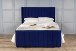 Load image into Gallery viewer, Berlin Wingback Luxury Upholstered Bed - BedsnBoards
