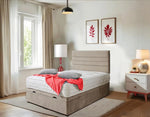 Load image into Gallery viewer, Verona Liner Ottoman Divan Bed - BedsnBoards
